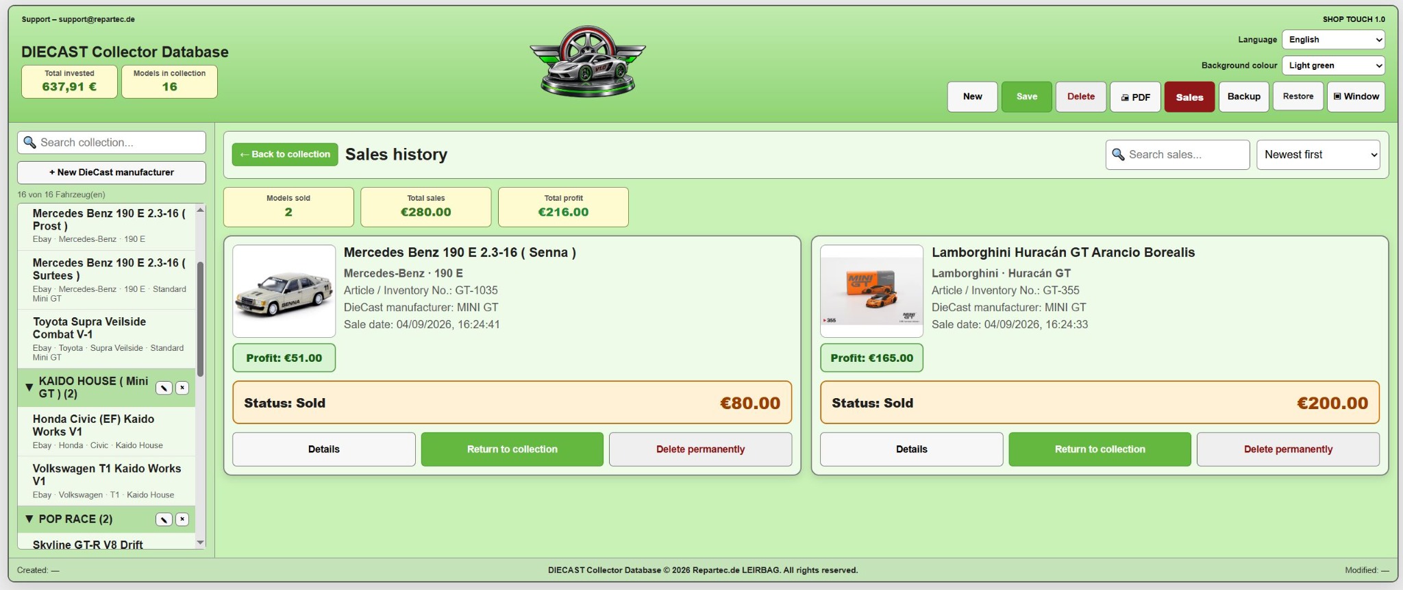 Professional Edition screenshot